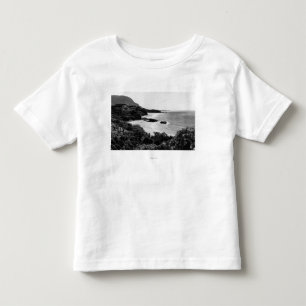Kauai, Hawaii - Uitzicht van de baai van Lumahai e Kinder Shirts