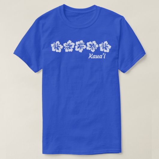 KauaI Kauai T Hawaiian Hibiscus Fleurs TShirt 5 (Design devant)