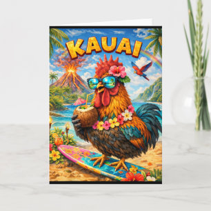 Kauai Kip Kuiken Koffie Kokosnoot In Hawaii Kaart