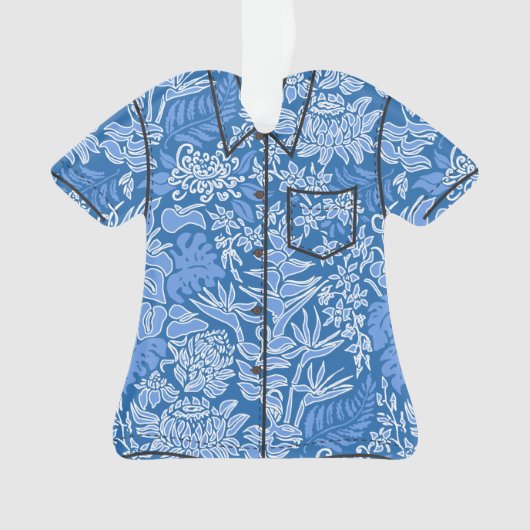 Kauai Morning Hawaiian Protea Floral Aloha Shirt (devant)