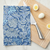 Kauai Morning Hawaiian Protea Floral Theedoek (Quarter Fold)