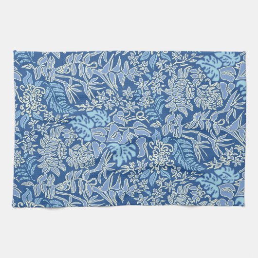 Kauai Morning Hawaiian Protea Floral Theedoek (Horizontaal)