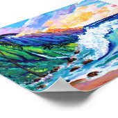 Kauai Na Pali Coast Poster (Hoek)