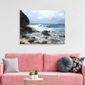 Kauai Ocean Scene Canvas Afdruk (Insitu (Woonkamer))