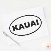 KAUAI OVALE STICKER (Envelop)