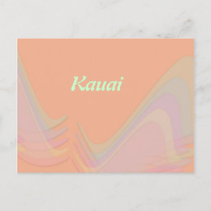 Kauai Pastel Wings Briefkaart