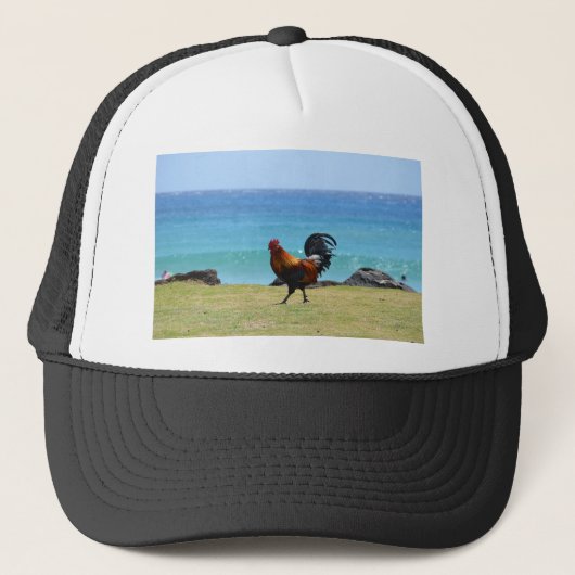 Kauai rooster trucker pet (Voorkant)