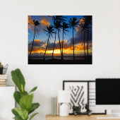 Kauai Sunrise Poster (Thuiskantoor)