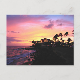 Kauai Sunset Briefkaart