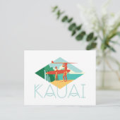 Kauai Surfers Briefkaart (Staand voorkant)