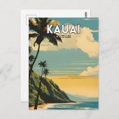 Kauai Travel Briefkaart (Voorkant / Achterkant)