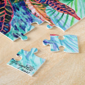 Kauai Tropical Croton Plante Puzzle (Côté)