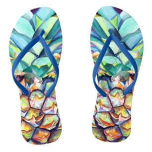 Kauai Tropical Pineapple Teenslippers