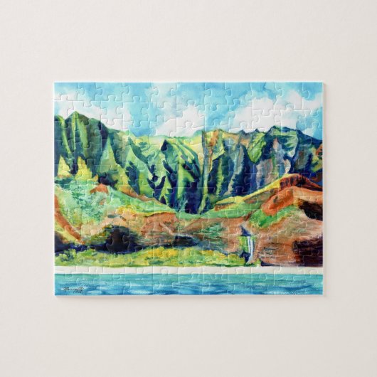 Kauai's Na Pali Coast Legpuzzel (Horizontaal)