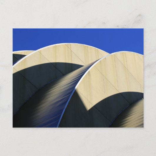Kauffman Center Curves and Shadows, Kansas City Briefkaart (Voorkant)