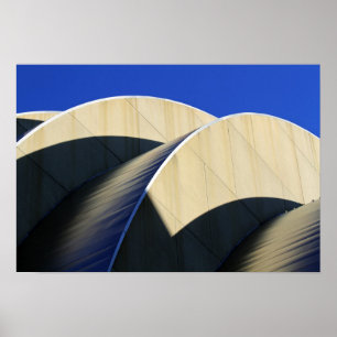 Kauffman Center Curves en Shadows Poster