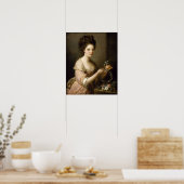 Kauffman - Eleanor countess of Lauderdale Poster (Keuken)