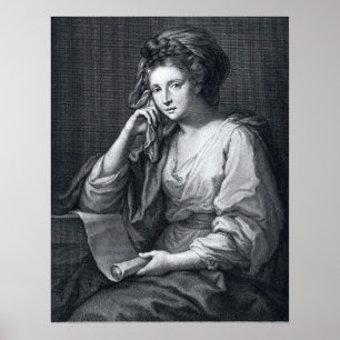 Kauffman - Schets van een vrouw Poster