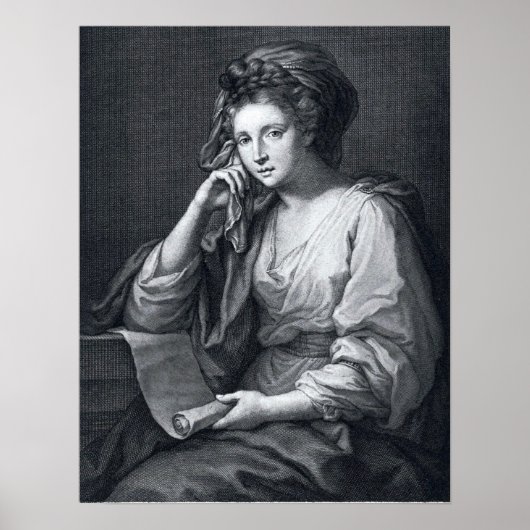 Kauffman - Schets van een vrouw Poster (Voorkant)