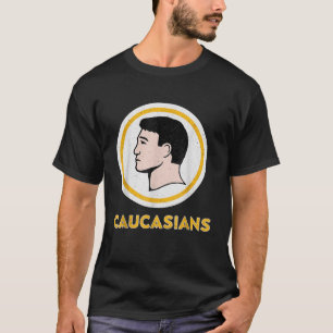 Kaukasiërs Funny  Kaukasische pride T-shirt