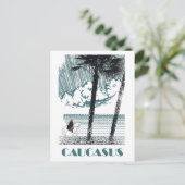 Kaukasus Briefkaart (Staand voorkant)