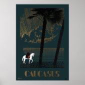 Kaukasus - Rusland Reist Poster (Voorkant)