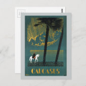  Kaukasusbergen Briefkaart (Voorkant / Achterkant)