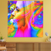 Kauwgom Canvas Afdruk (Insitu (Woonkamer))