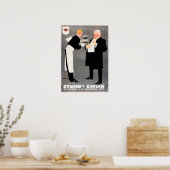 KAVIAR-voedselreclame Ludwig Hohlwein Poster (Keuken)