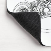 Kaw KSR 110 Muismat (Hoek)