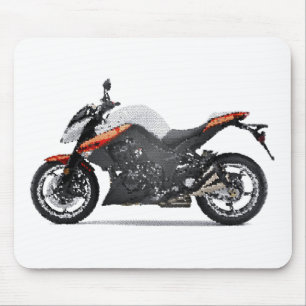 Kaw Z1000 gen3 2009+ gebarsten Muismat