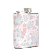 kawaï - patroon met doedelen heupfles (Rechts)