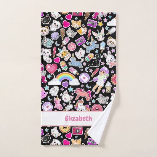 Kawaii (Serviette à main)