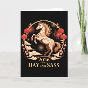 Kawaii 2026 Paarden Dame Aangedreven Door Hoo &amp Kaart