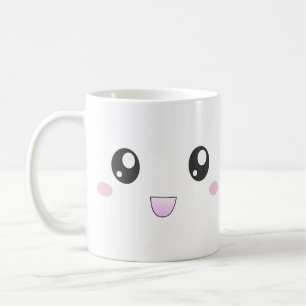 Kawaii aangezicht mok
