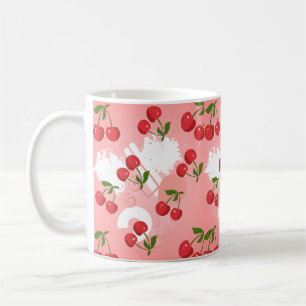 kawaii aardbeienmilkshake koffiemok