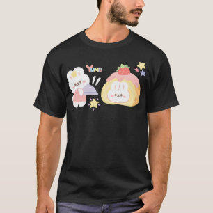 Kawaii aardbeientaart shirt