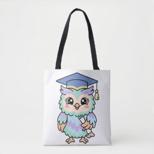 Kawaii Afstudeeruil Schattige Wijze Afgestudeerde Draagtas
