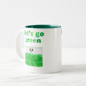 KAWAII ALLONS AU VERT POT MUG (Devant gauche)