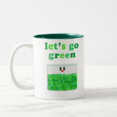 KAWAII ALLONS AU VERT POT MUG (Gauche)