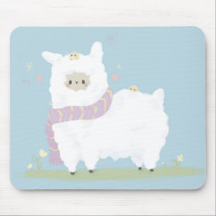 Kawaii Alpaca Mousepad Muismat