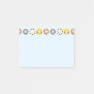 Kawaii Animal Donuts Post-it® Notes