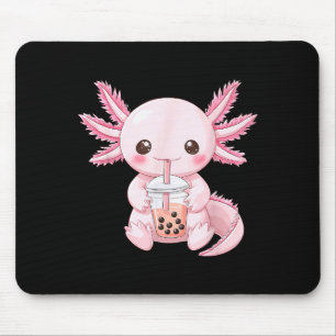Kawaii Anime Axolotl Boba Muismat