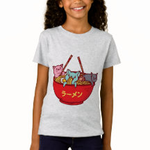 Kawaii Anime Cat Funny Schattige Japanse ramen