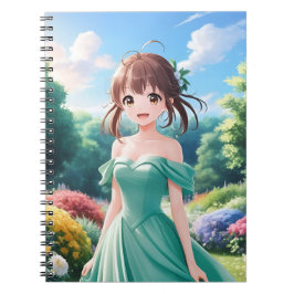 Kawaii Anime Girl Notitieboek
