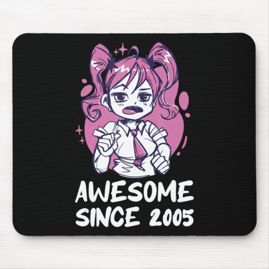 Kawaii Anime Merch the Birthday Girl Years Old Bor Muismat (Voorkant)
