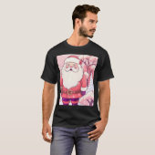 Kawaii Anime Schattige Santa Christmas Snowy Sakur T-shirt (Voorkant volledig)