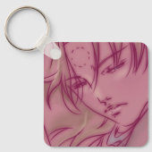 Kawaii Anime Sleutelhanger (Voorkant)