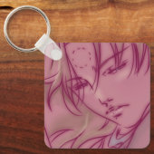 Kawaii Anime Sleutelhanger (Voorkant)