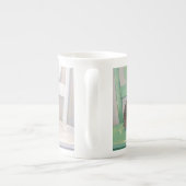 Kawaii Anime Two Bunnies Cute Coffee Mug (Dos)